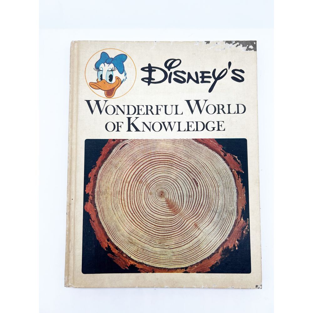 Disney Wonderful World Of Knowledge Disney‎ Productions Hardcover Book 1973 USA